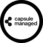 Capsule Managed logo