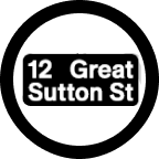 12 Great Sutton Street logo