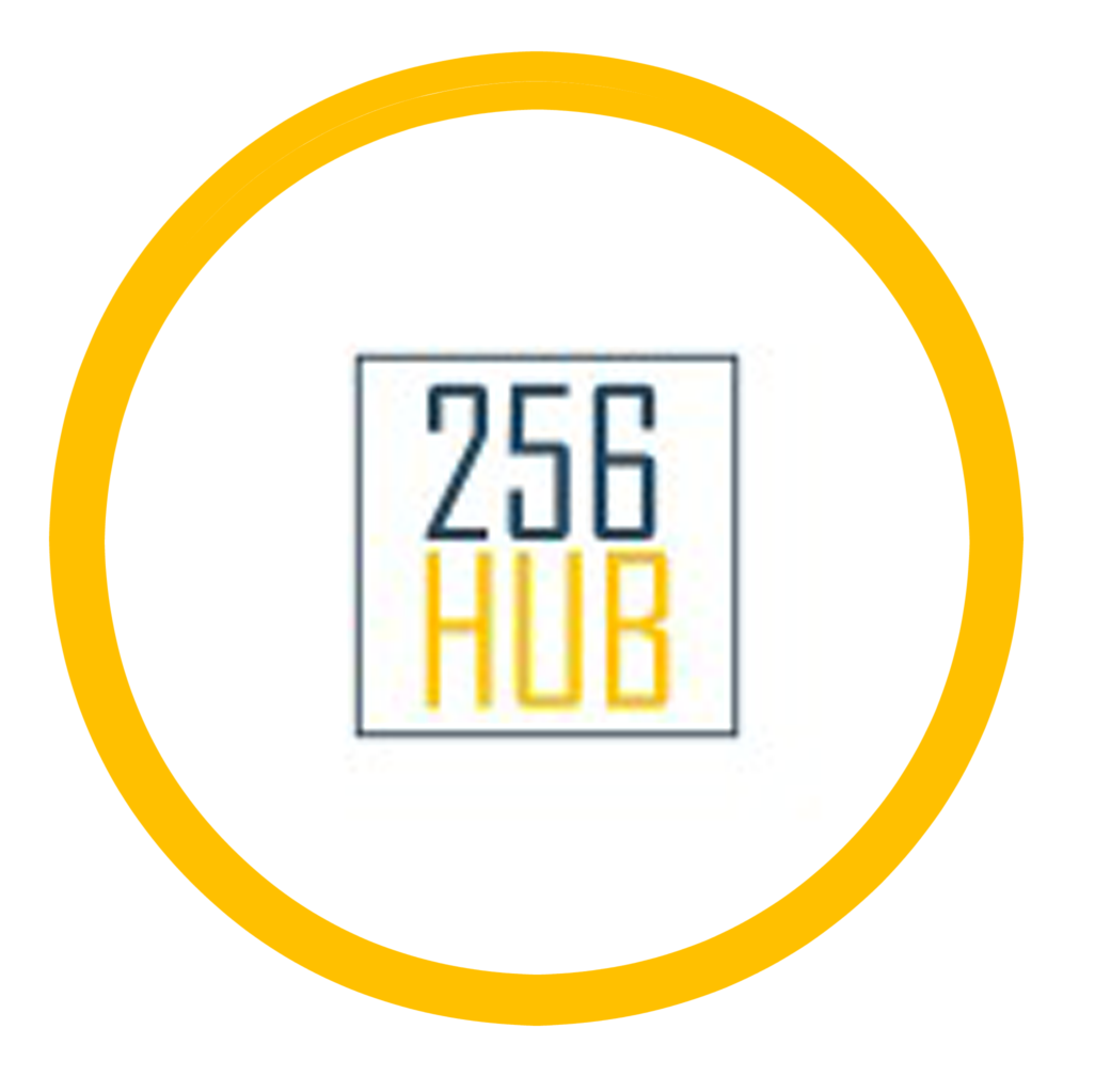 256 Hub logo