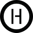 Huerta Coworking logo