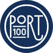Port 100 logo